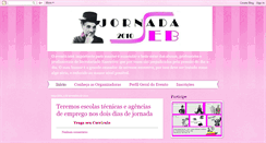 Desktop Screenshot of jornadasecretariadomarques2010.blogspot.com