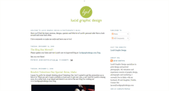 Desktop Screenshot of lucidgraphicdesign.blogspot.com