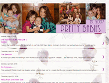 Tablet Screenshot of prettybabies.blogspot.com