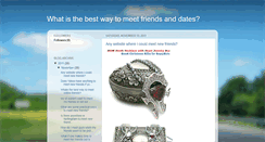 Desktop Screenshot of meet-friends-and-dates.blogspot.com