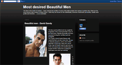 Desktop Screenshot of mostbeautifulmeninfashion.blogspot.com