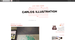Desktop Screenshot of carlosillustration.blogspot.com
