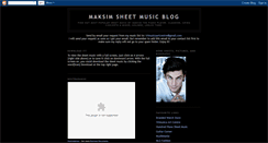 Desktop Screenshot of maksim008.blogspot.com