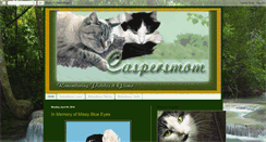 Desktop Screenshot of caspermom.blogspot.com