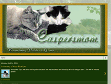 Tablet Screenshot of caspermom.blogspot.com