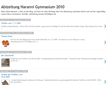 Tablet Screenshot of abizeitung-2010.blogspot.com