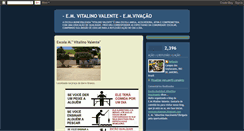 Desktop Screenshot of escolavitalinovalente.blogspot.com