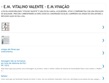 Tablet Screenshot of escolavitalinovalente.blogspot.com