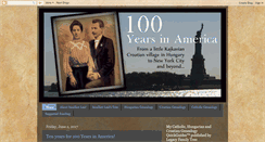 Desktop Screenshot of 100inamerica.blogspot.com