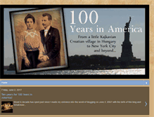 Tablet Screenshot of 100inamerica.blogspot.com
