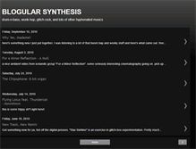 Tablet Screenshot of blogularsynthesis.blogspot.com