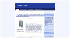 Desktop Screenshot of externaltuner.blogspot.com