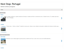 Tablet Screenshot of nextstopportugal.blogspot.com