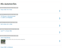 Tablet Screenshot of miscoches-nan.blogspot.com