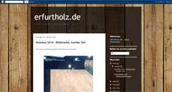 Desktop Screenshot of erfurtholz.blogspot.com