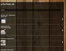 Tablet Screenshot of erfurtholz.blogspot.com