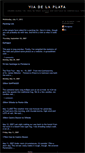 Mobile Screenshot of elcaminoviadelaplata.blogspot.com