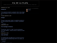 Tablet Screenshot of elcaminoviadelaplata.blogspot.com