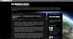 Desktop Screenshot of hombresgrises.blogspot.com