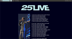 Desktop Screenshot of 25live2007.blogspot.com