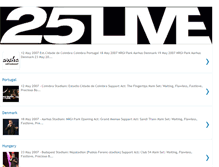 Tablet Screenshot of 25live2007.blogspot.com