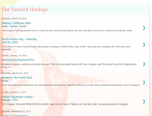 Tablet Screenshot of ourscottishheritage.blogspot.com