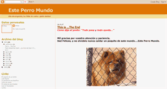 Desktop Screenshot of este-perro-mundo.blogspot.com