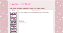 Desktop Screenshot of kawaiidecostore.blogspot.com