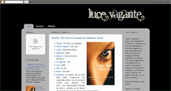 Desktop Screenshot of luce-vagante.blogspot.com