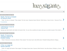 Tablet Screenshot of luce-vagante.blogspot.com