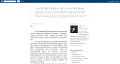 Desktop Screenshot of la-fortaleza-de-la-soledad.blogspot.com