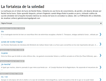 Tablet Screenshot of la-fortaleza-de-la-soledad.blogspot.com