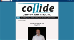 Desktop Screenshot of collide2012.blogspot.com