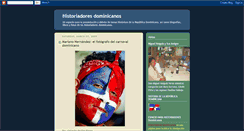 Desktop Screenshot of historiadoresdominicanos.blogspot.com