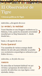 Mobile Screenshot of elobservadordetigre.blogspot.com