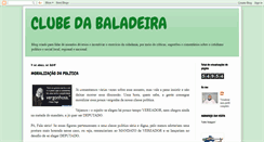 Desktop Screenshot of clubedabaladeira.blogspot.com