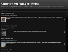 Tablet Screenshot of cartelesvalencia.blogspot.com