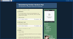 Desktop Screenshot of floridacore.blogspot.com