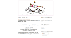 Desktop Screenshot of classychaosreviews.blogspot.com