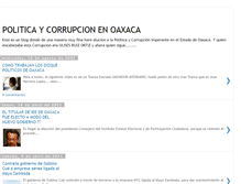Tablet Screenshot of corruptelasenoaxaca.blogspot.com
