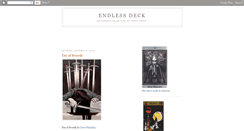 Desktop Screenshot of endlessdeck.blogspot.com