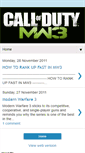 Mobile Screenshot of mw3-cheatcode.blogspot.com