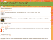 Tablet Screenshot of jennas-journey-to-healing.blogspot.com