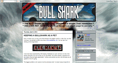 Desktop Screenshot of bull-shark.blogspot.com