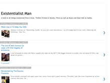 Tablet Screenshot of existentialistman.blogspot.com