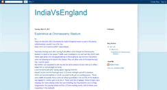 Desktop Screenshot of indiavsengland2011.blogspot.com