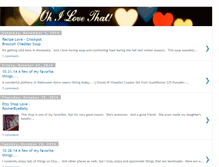 Tablet Screenshot of ohilovethat.blogspot.com