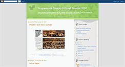 Desktop Screenshot of pccbatebol.blogspot.com