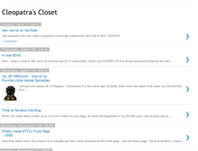 Tablet Screenshot of cleopatras-closet.blogspot.com