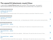 Tablet Screenshot of ozone333.blogspot.com